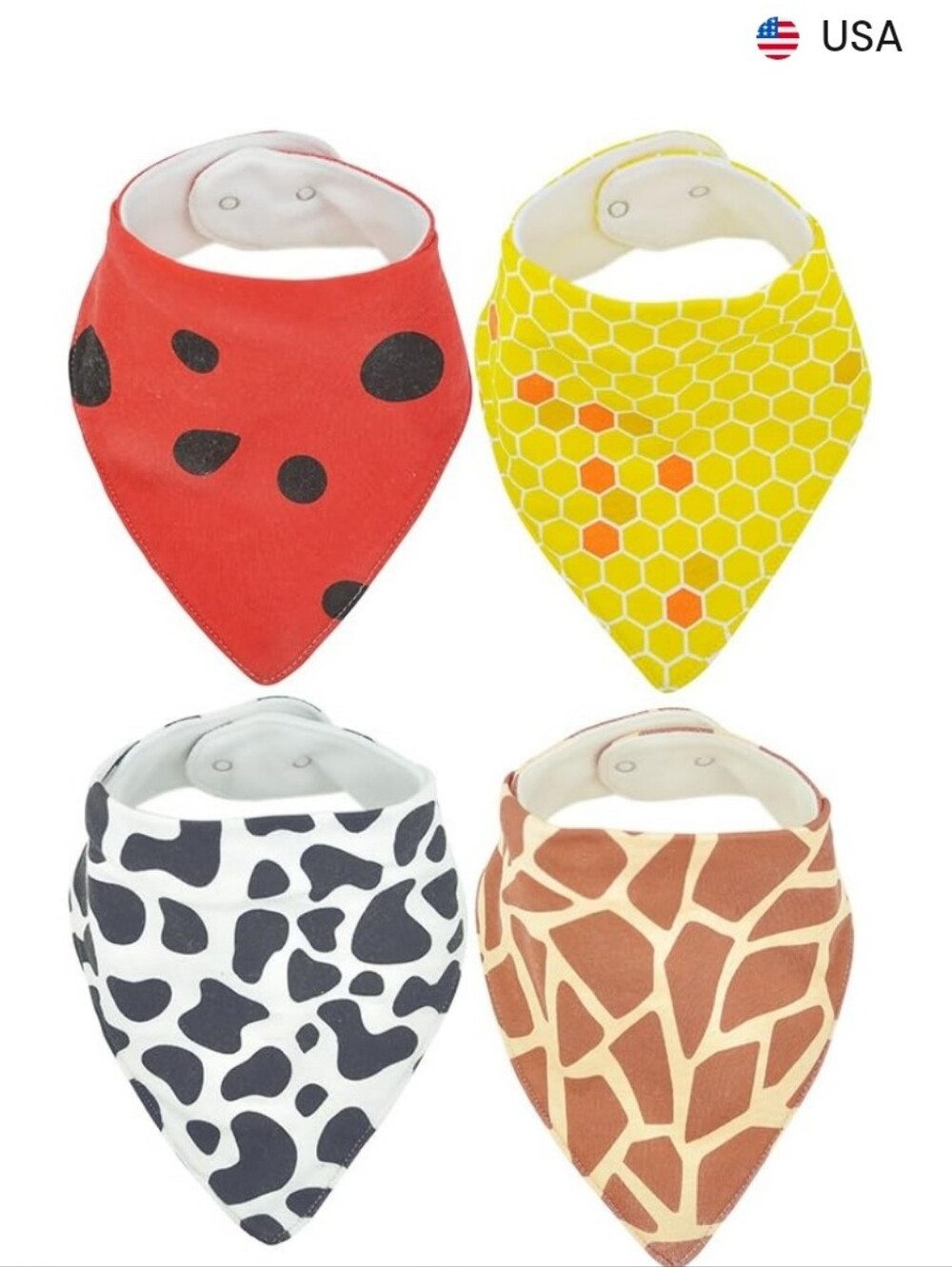 Bandana Bibs Beechtree Baby 4 Pack